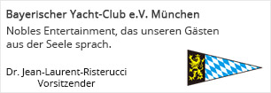 Bayerischer Yachtclub 60. Geburtstag