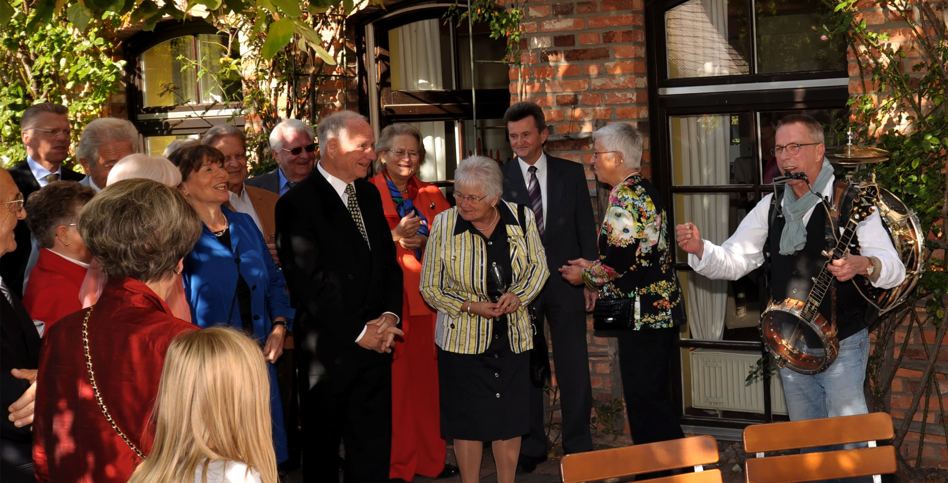 Livemusiker Gartenparty