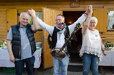 Showeinlage für Familienfeier